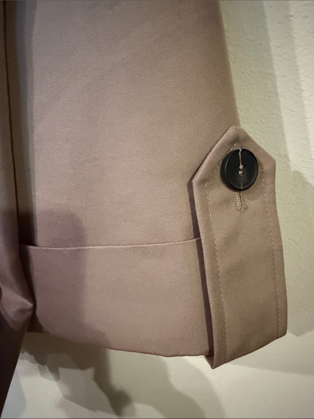 Zara Short Trench with Rolled Sleeves - Picture 6 of 11
